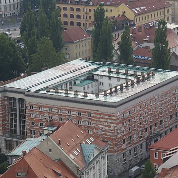 11. Universsity Library, Plecnik, Ljubljana