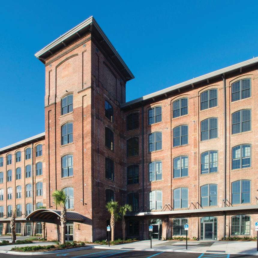 The hurricane-impact tested windows Graham Architectural Products supplied for the Cigar Factory in Charleston, South Carolina, were approved for historic tax credits.