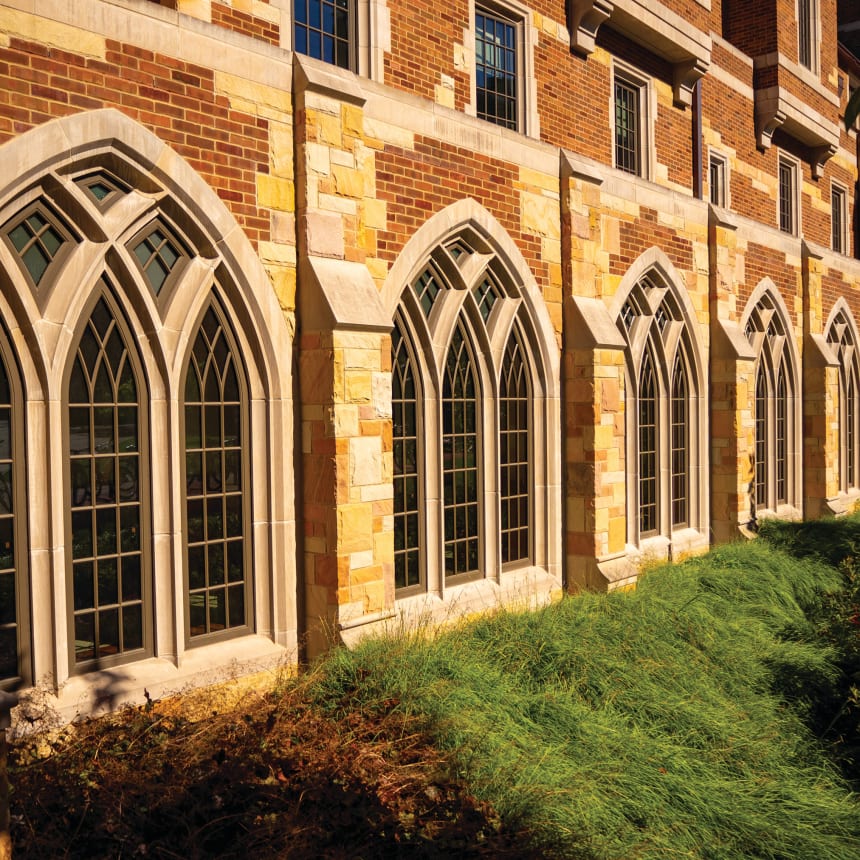 For this new-construction building at Vanderbilt University in Nashville, Graham Architectural Products matched the historic steel windows used on other buildings on campus.