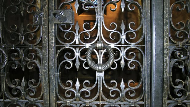 hand-forged steel metalwork
