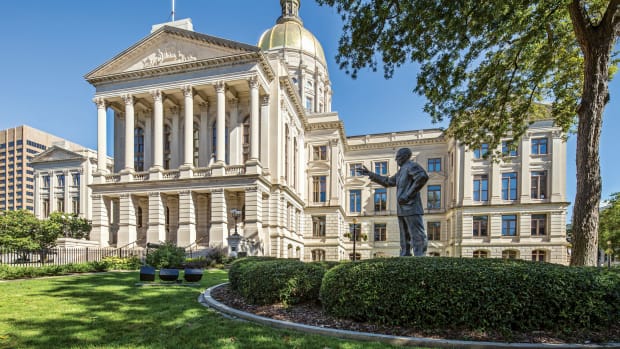 restored Georgia State Capitol