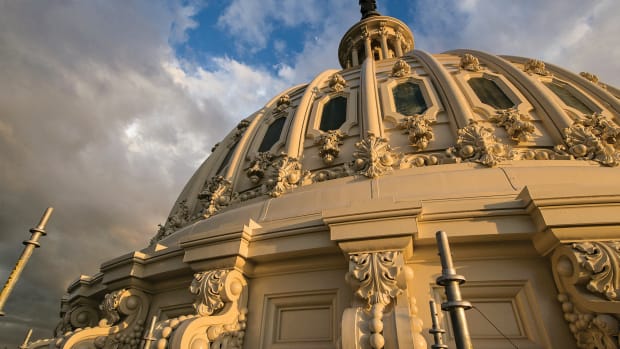 U.S. Capitol cast-iron dome
