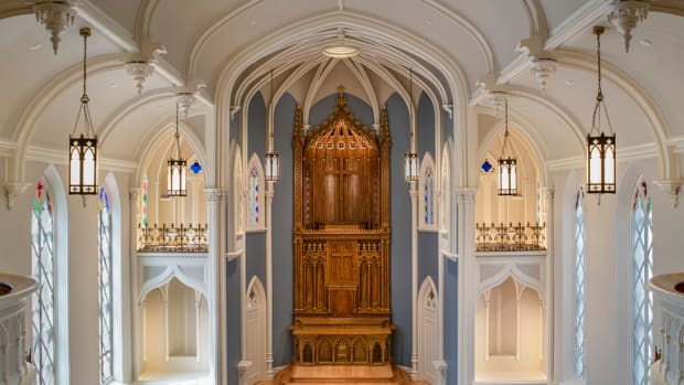 Providence Academy Chapel Renovation, SERA Architects, Palladio Award winner