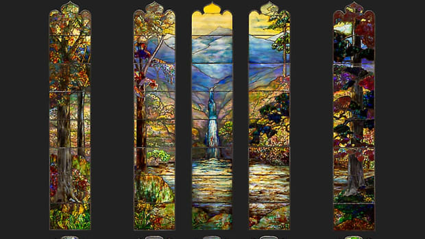 Stained-glass, Hartwell Memorial Window