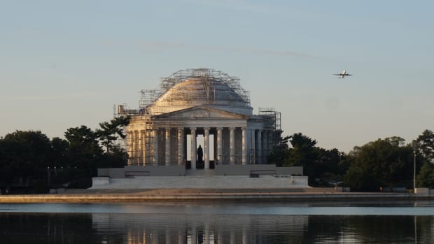 Lai’s current work at the Jefferson Memorial. The prize is run by Architects Foundation in the U.S. and Les Amis du Richard Morris Hunt in France.