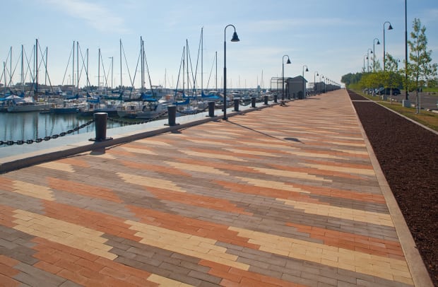 Belden Brick paver dock