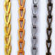Sash chains are available from Architectural Resource Center in various materials and finishes including brass, bronze, copper-dipped steel and brass-plated steel.