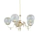 Victorian Lighting Works crafted this authentic reproduction in solid brass.