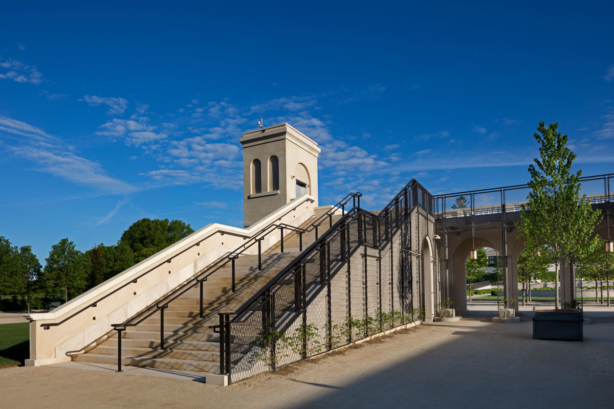 monumental stair at Longwood Gardens