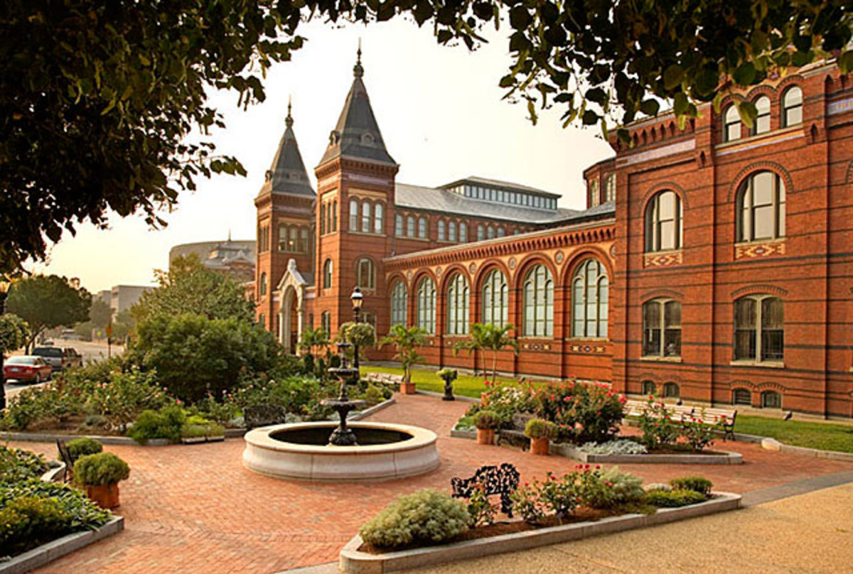 The Arts & Industries Building at the Smithsonian.