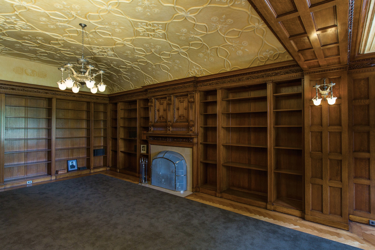 restored library