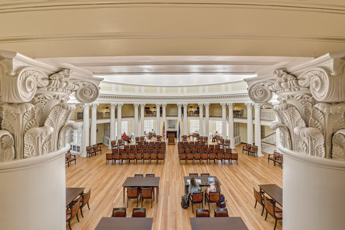 University of Virginia dome room