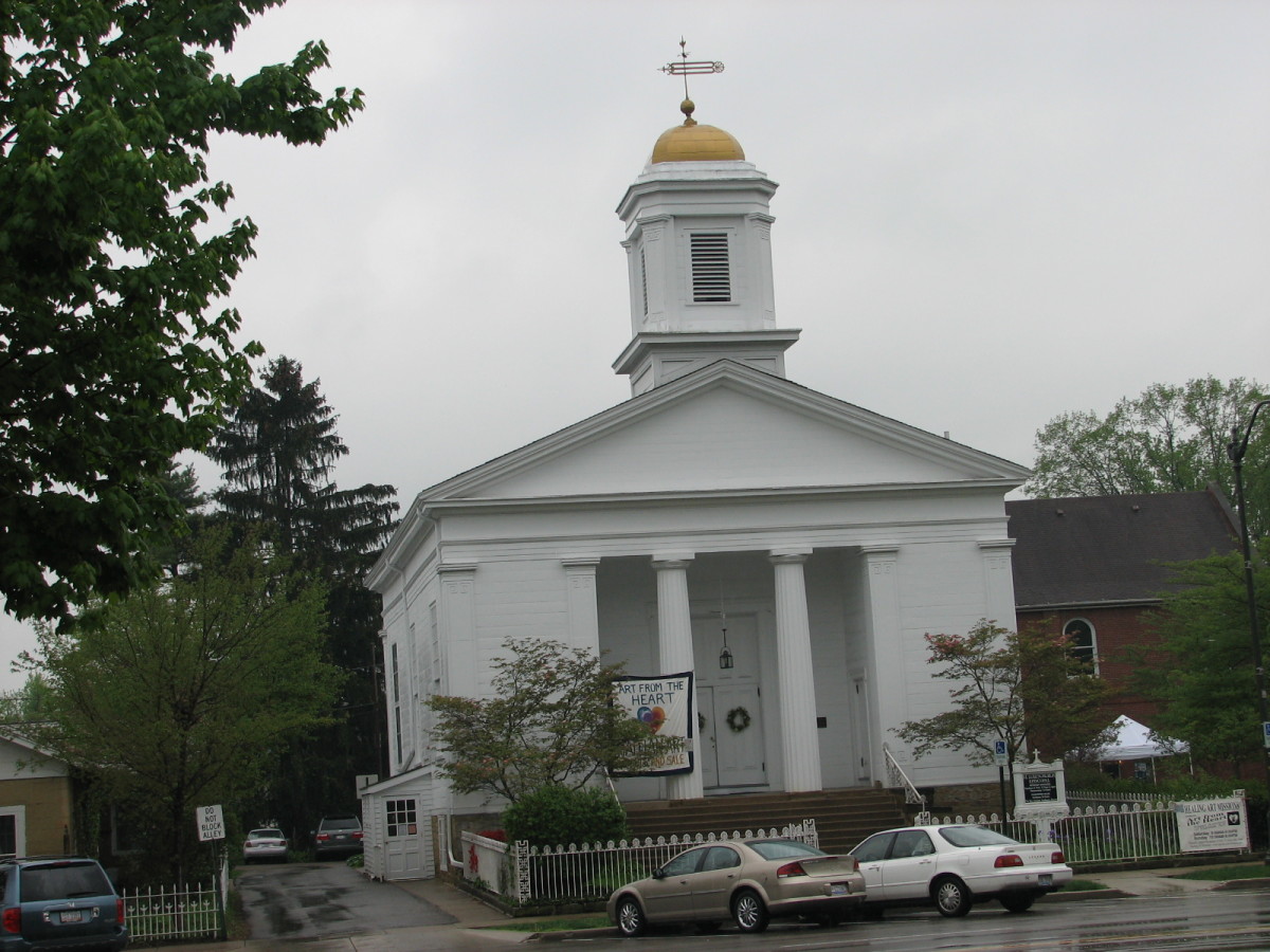 Minard Lefever, St. Lukes Episc Church, 1838, Granville, Ohio
