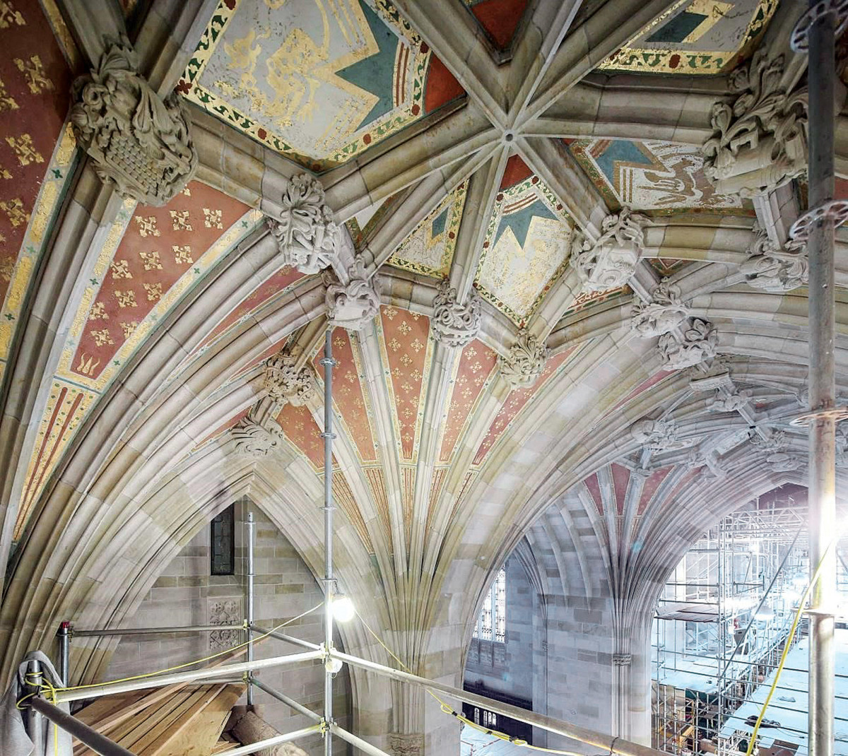 Sterling Memorial Library ceiling
