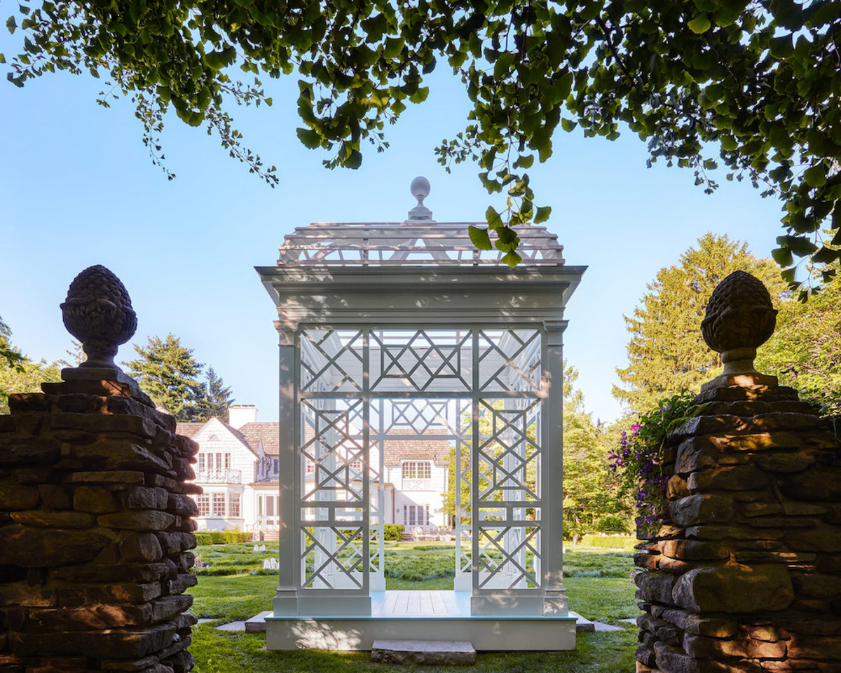 Lake Forest Showhouse Garden Folly, Bories & Shearron Architecture DPC, Palladio Award Winner
