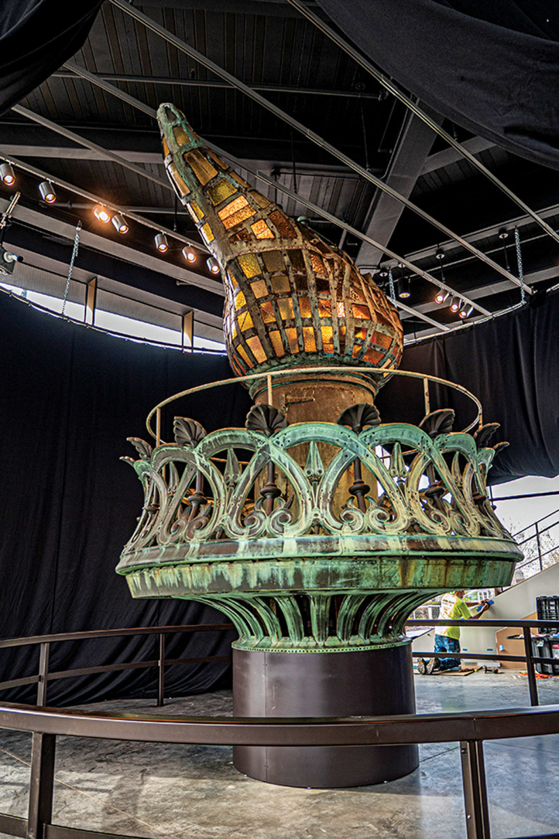 Statue of Liberty torch
