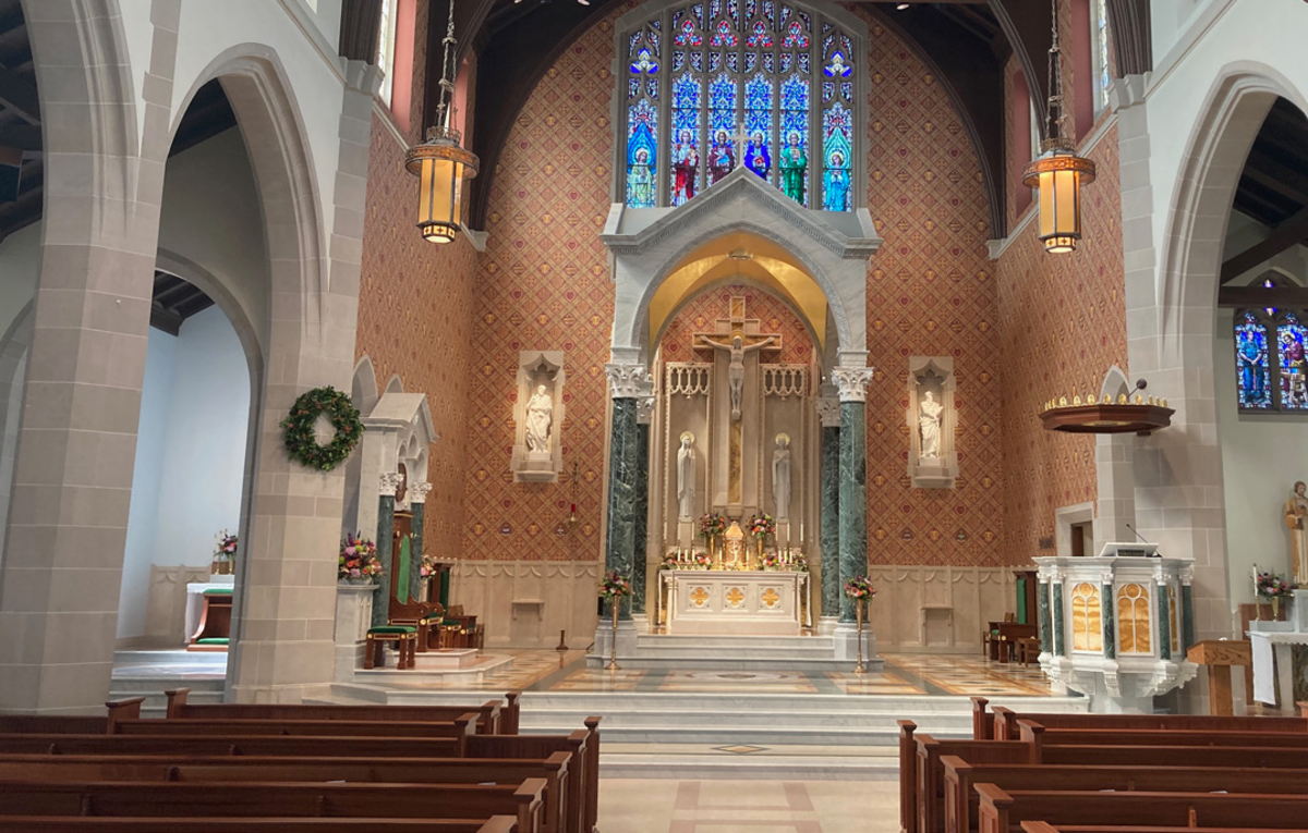 The St. Augustine Cathedral, recently renovated by Duncan Stroik Architects