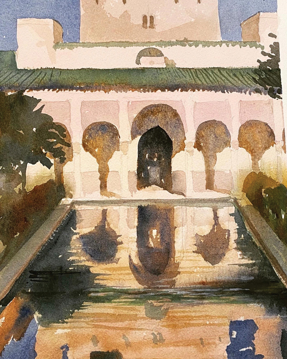 "Alhambra,” by Michael Imber, principal, Michael G. Imber Architects, San Antonio.