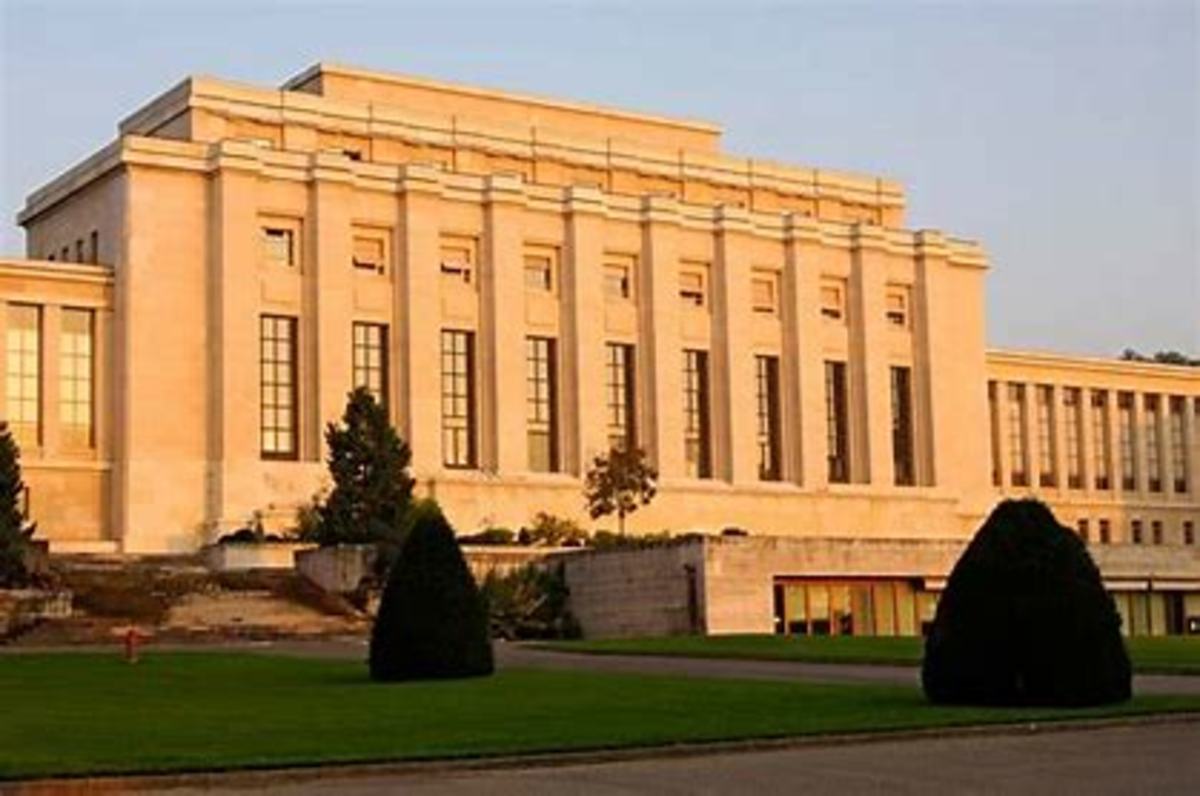 League of Nations Building,Geneva, 1928-36