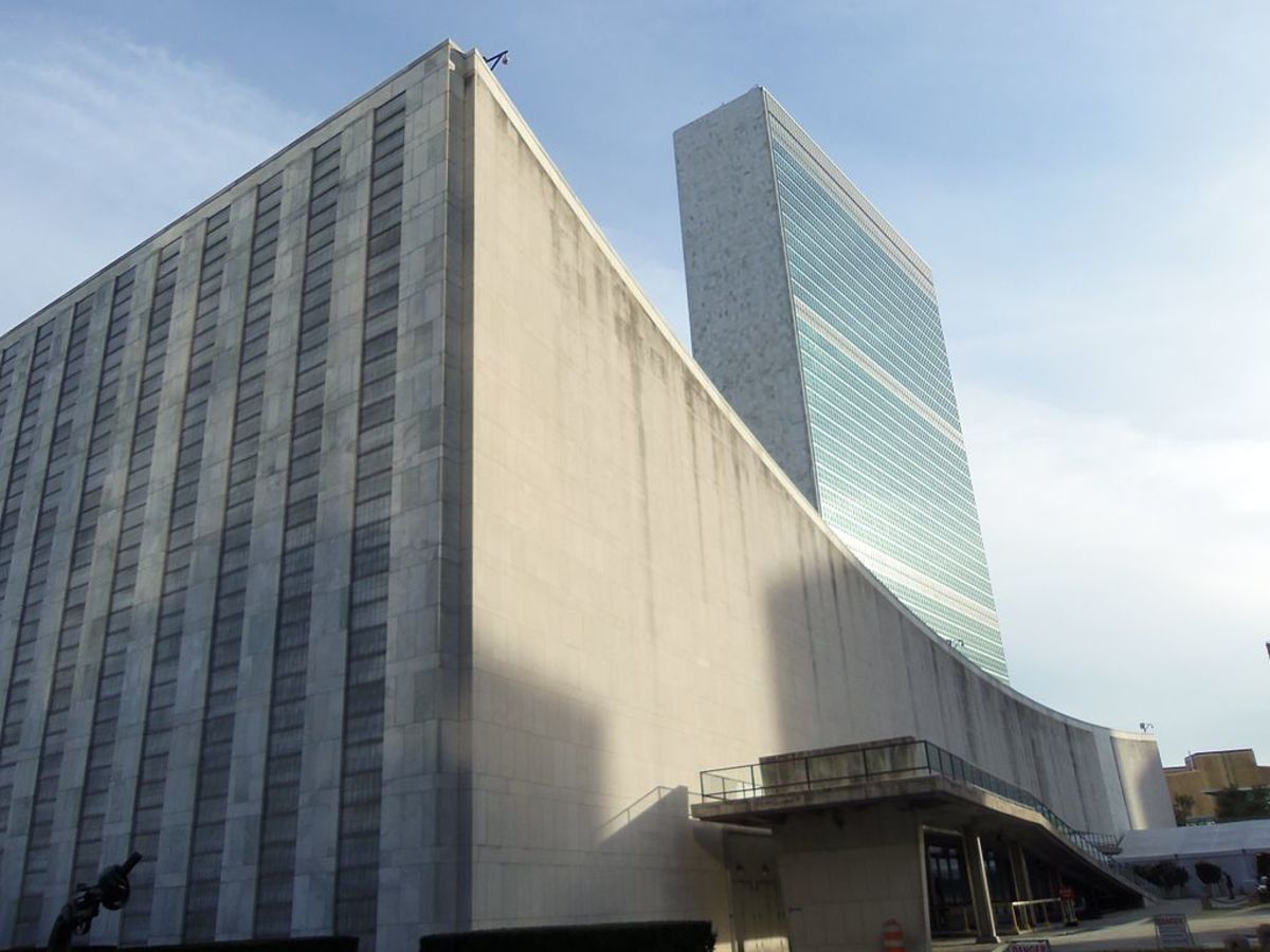 United Nations Building, NYC, 1948-50
