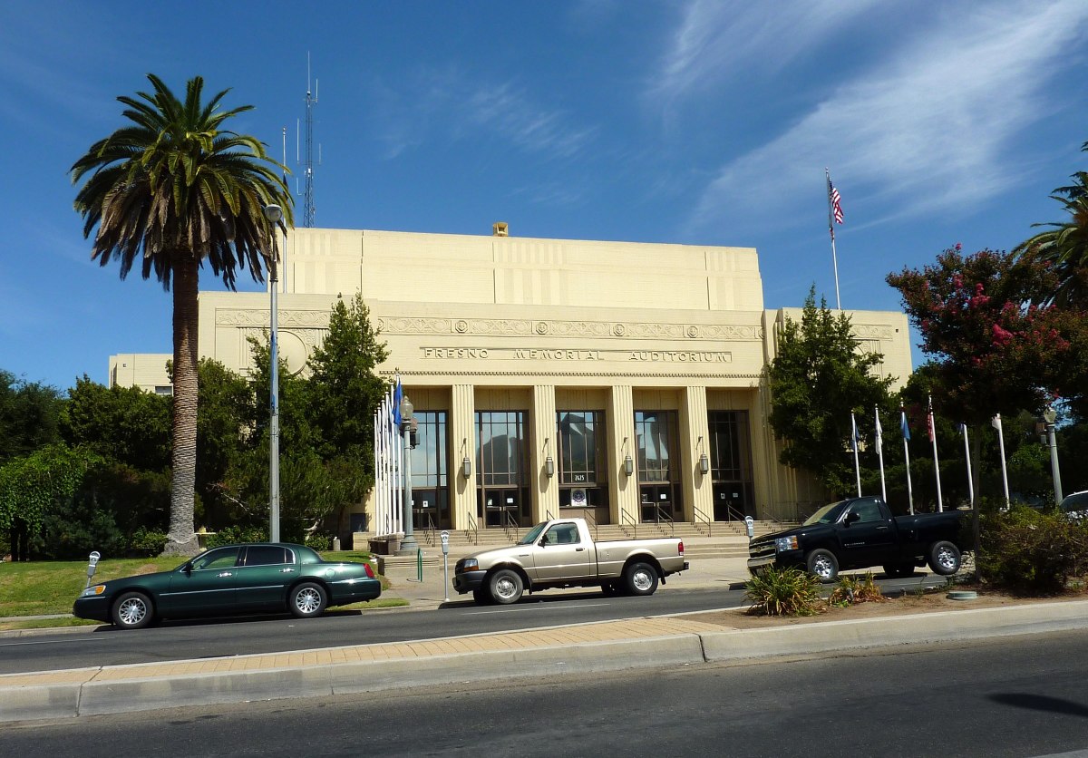 Fresno Memorial Audotium, 1935-36