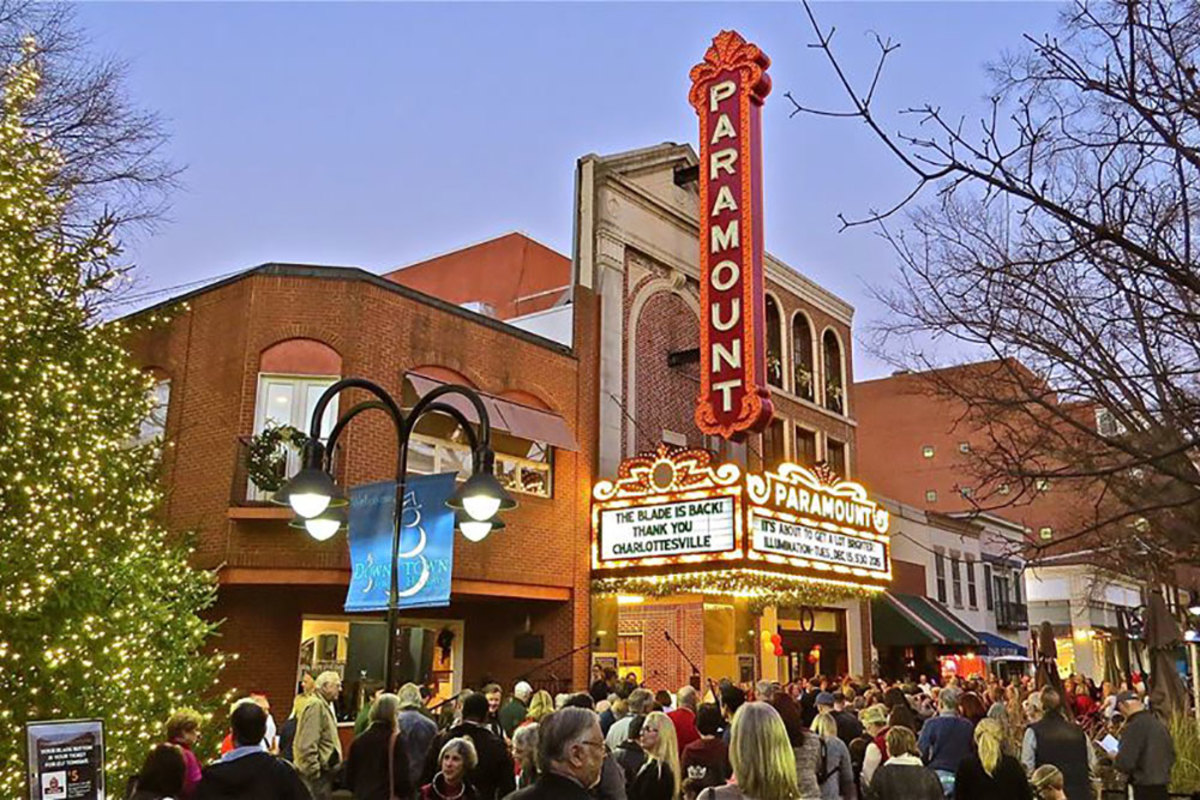 Movie theater, Rapp and Rapp, Charlottesville, Virginia,