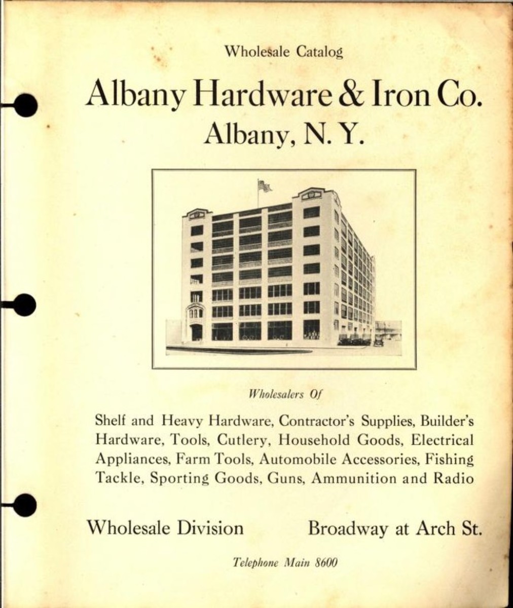 Wholesale Catalog, 1927.