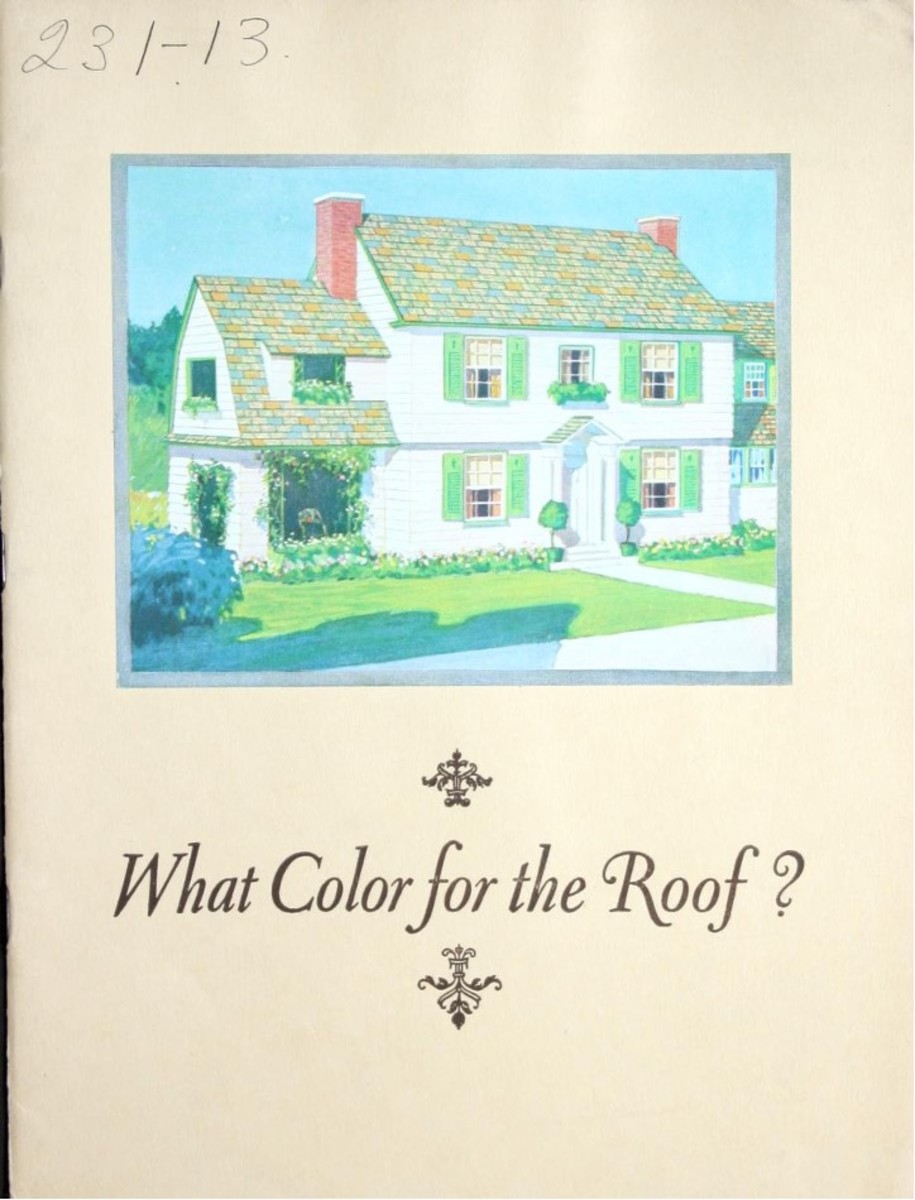 What color for the roof, 1926.