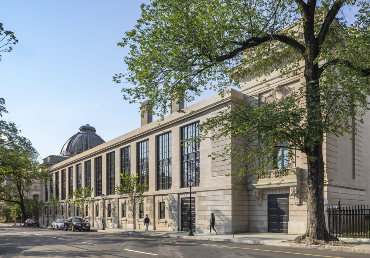 Melissa DelVecchio took the lead on the restoration and transformation of the Schwarzman Center at Yale University by Robert A.M. Stern Architects.