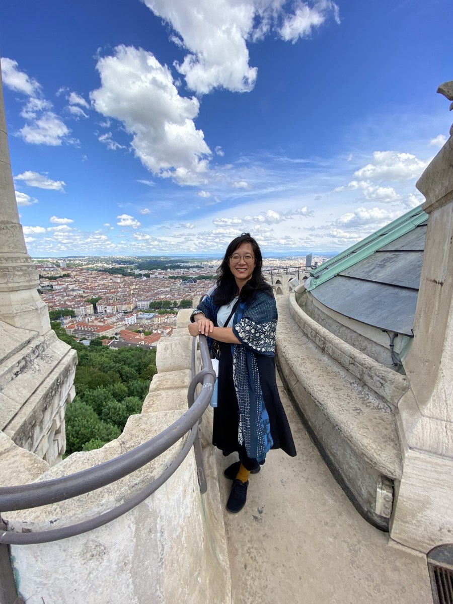 Connie Lai in Lyon, France.
