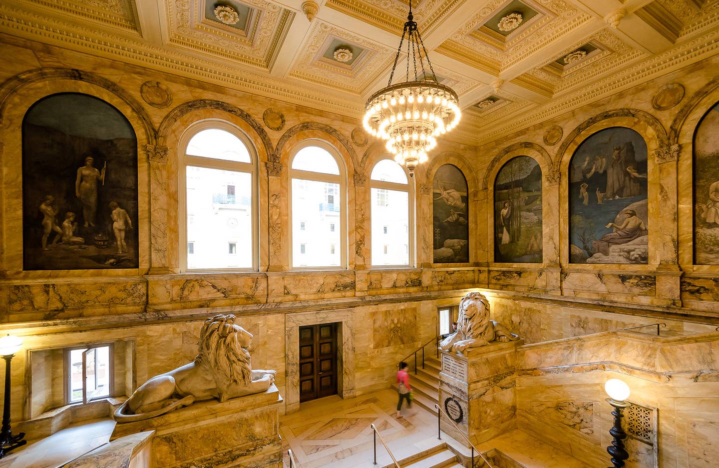 Boston public library mckim building AIA conference