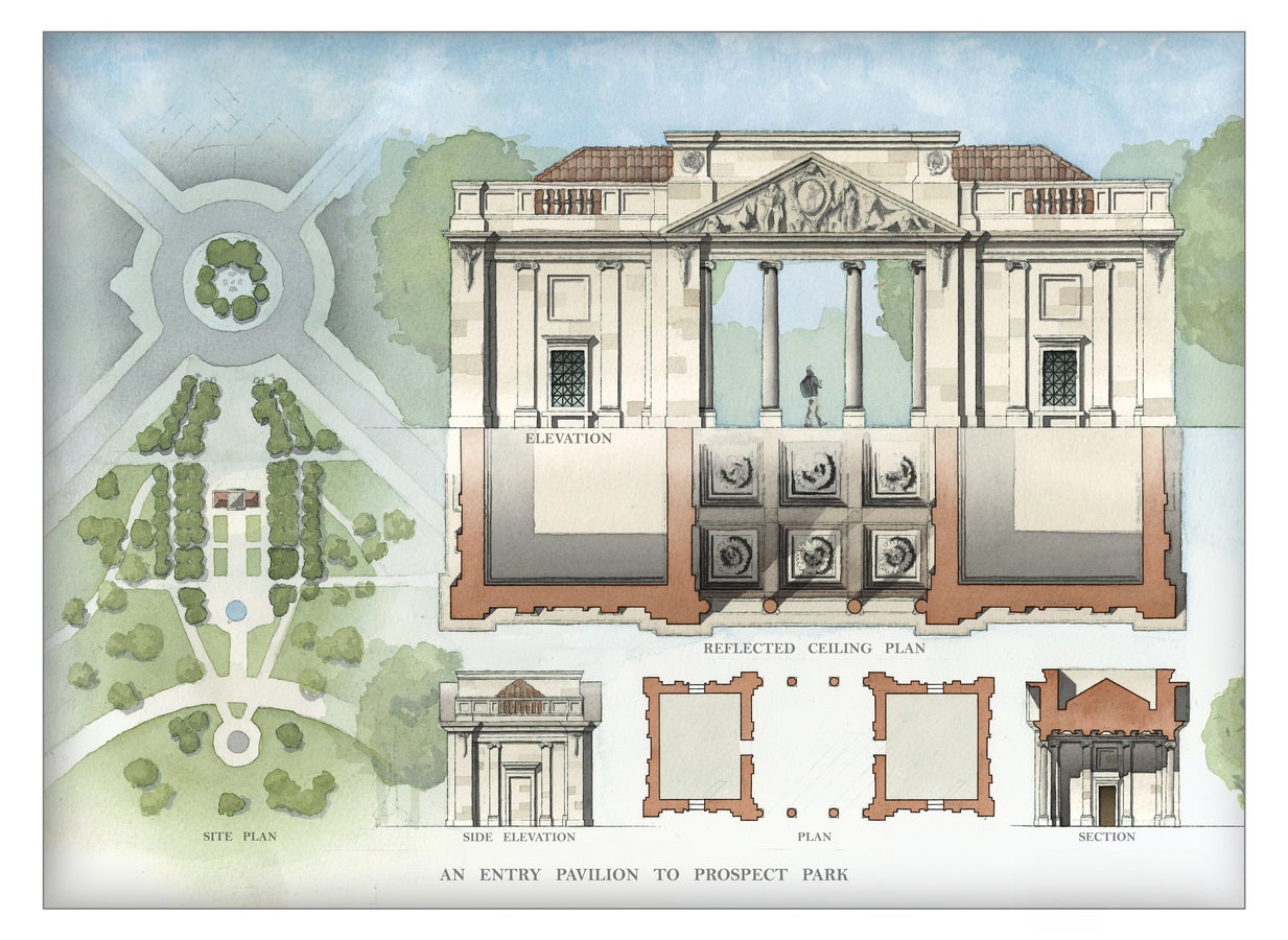 Ana Schluth prospect park pavilion icaa pope awards