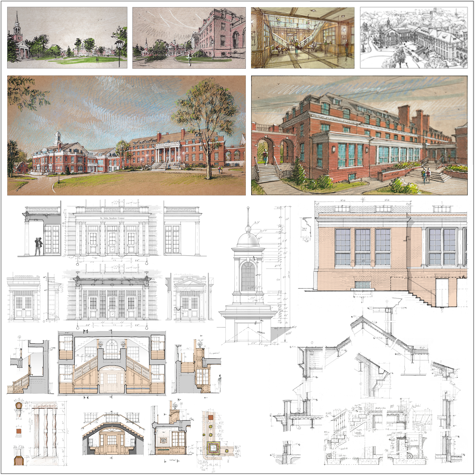 Student Center and Dormitory Choate Rosemary Hall DLRGroup, Pavel Zhurov