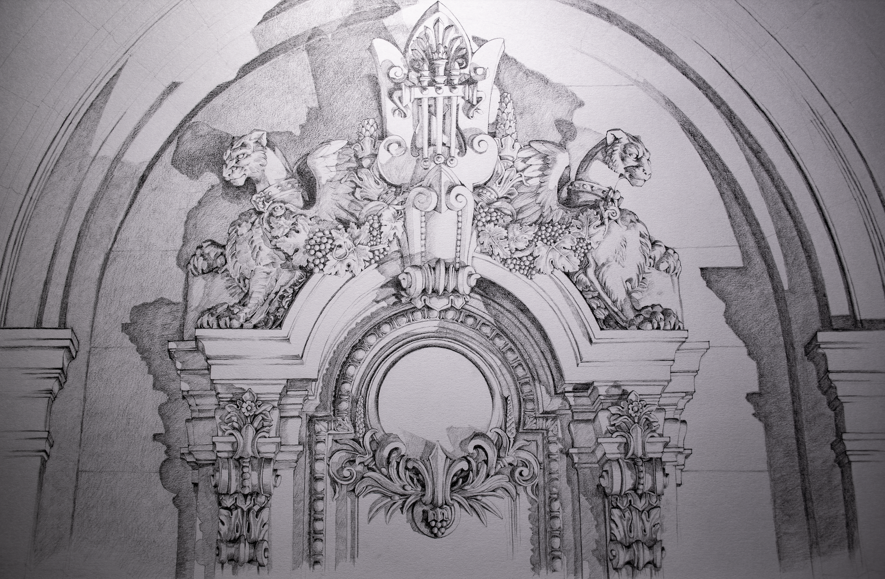 palais garnier sketch McNicolas Architects, Matt McNicolas raphael awards