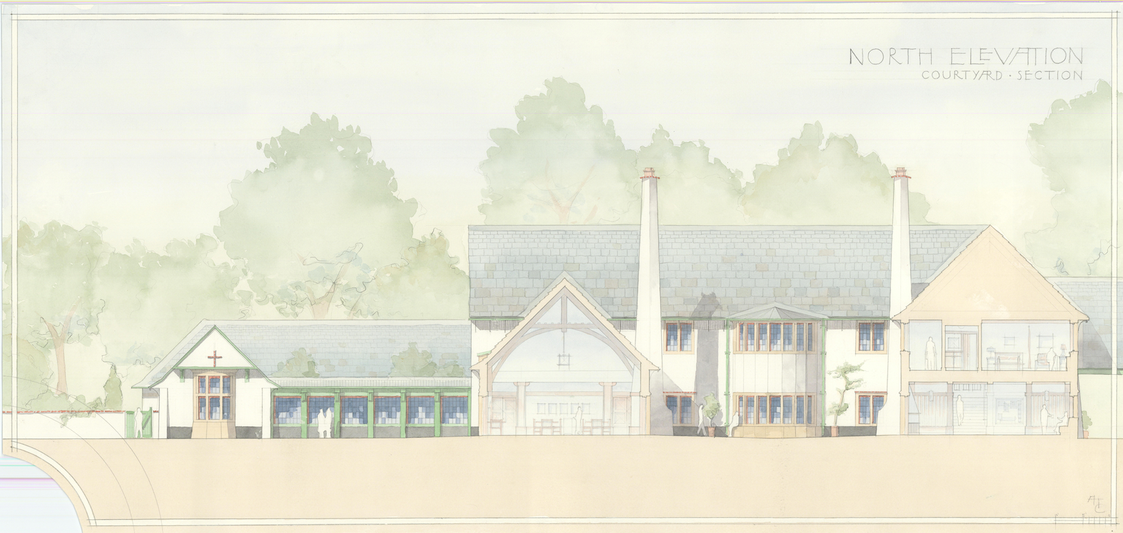 cloes house assisted living cottage anna cross exterior acanthus awards