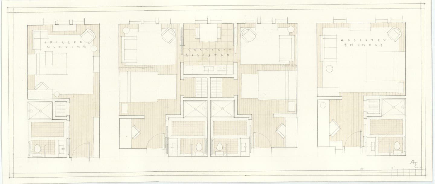 cloes house assisted living cottage anna cross floor plan acanthus awards