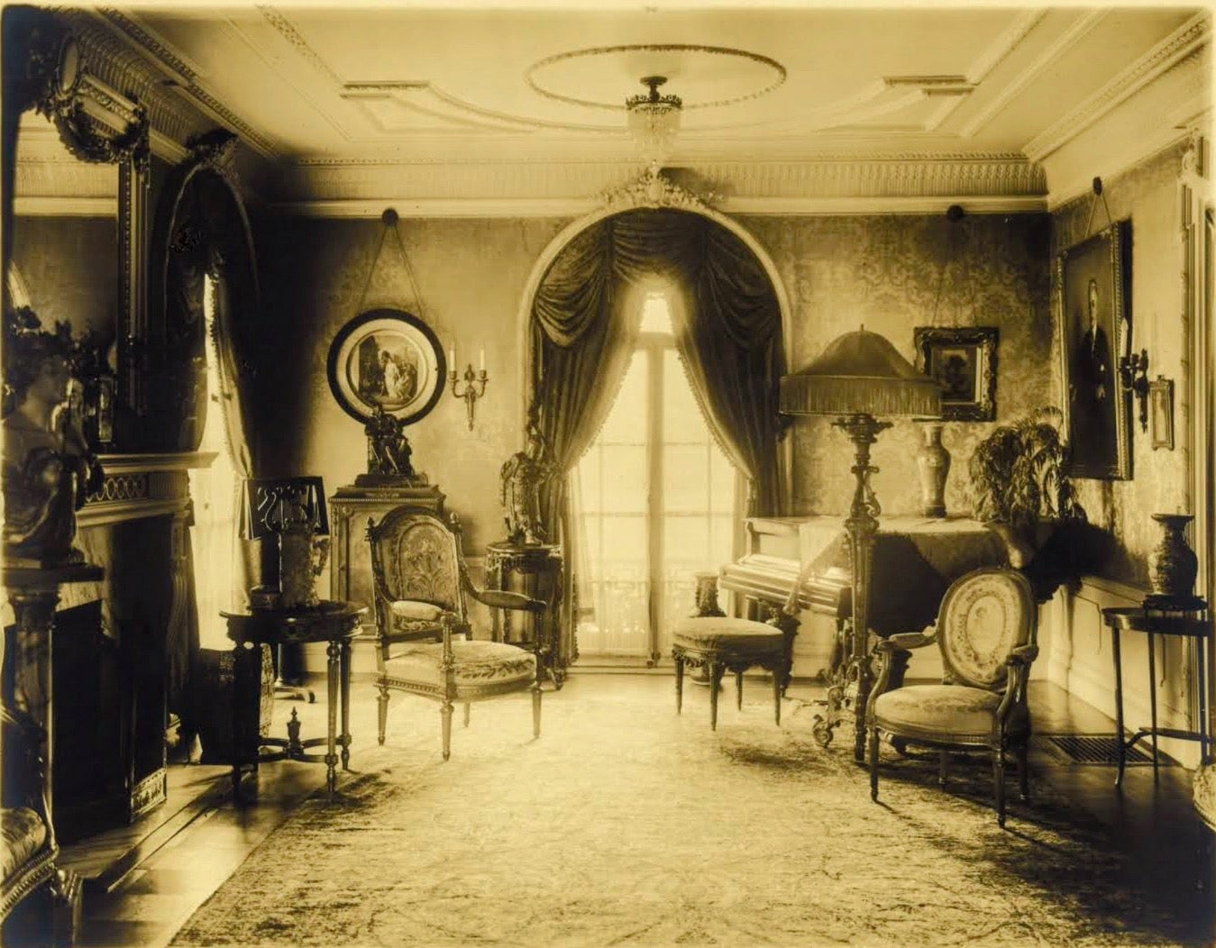 casa belvedere 1908 interior italian renaissance