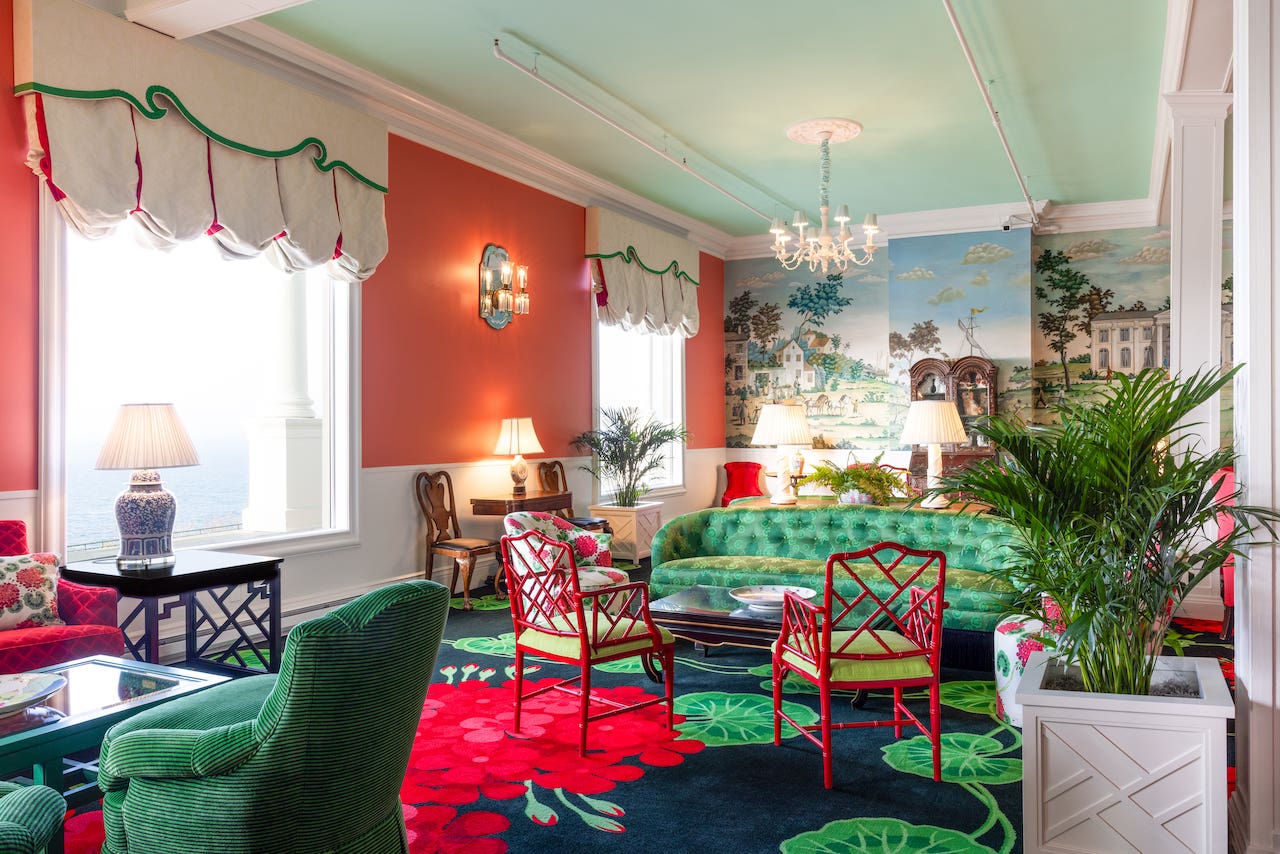 Grand Hotel on Mackinac Island Michigan Dorothy Draper Rudy Saunders America's Summer Place