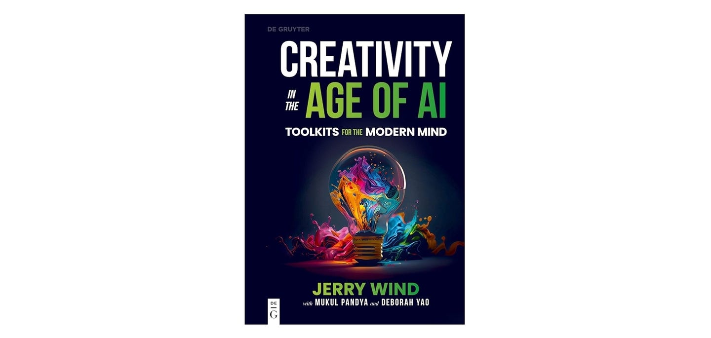 creativity in the age of AI design tool book jerry wind