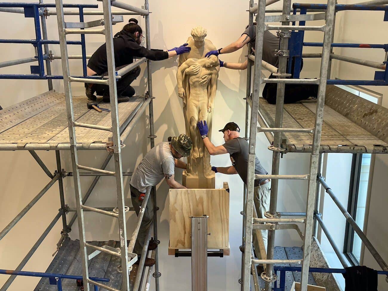 cape ann museum pennsylvania railroad war memorial sculpture reinstallation